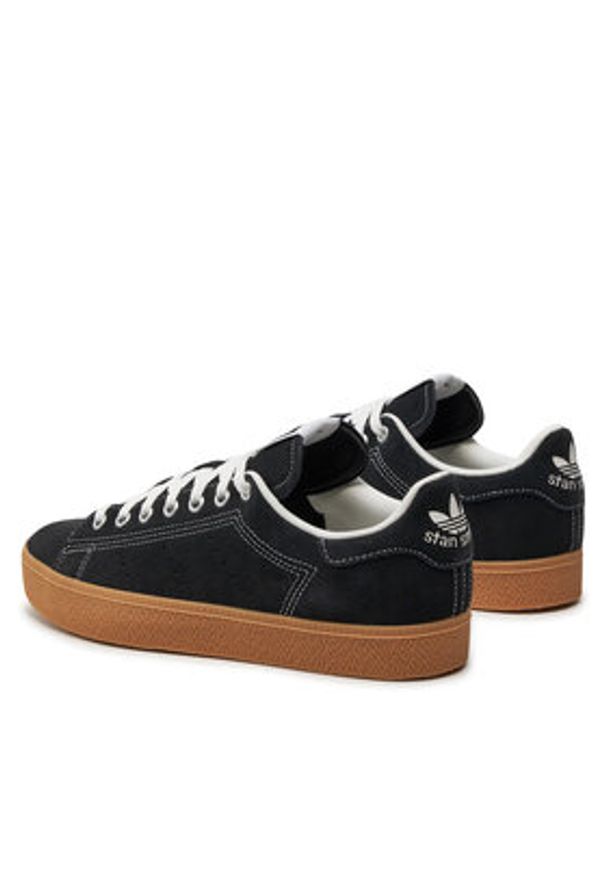Adidas - adidas Sneakersy Stan Smith CS IG1284 Czarny. Kolor: czarny. Materiał: skóra, zamsz. Model: Adidas Stan Smith