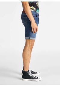 Lee - LEE RIDER SHORT MĘSKIE SZORTY JEANSOWE HAWAII DARK L73FMGFL. Materiał: jeans #6