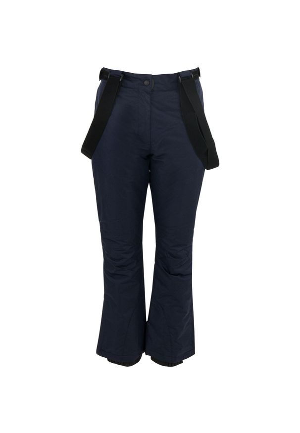 SWISS-SKI - Damskie spodnie narciarskie Athl. DPT. Breanna, niebieskie – wodoodporne 5000 mm. Kolor: niebieski. Sezon: zima. Sport: narciarstwo