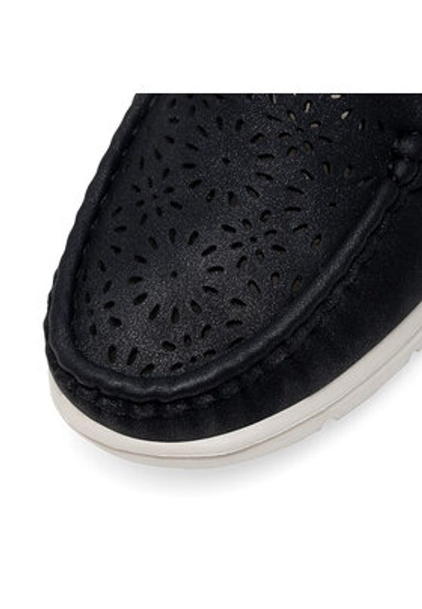 Clara Barson Mokasyny KFB22SH002 Czarny. Kolor: czarny. Materiał: syntetyk