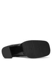 Calvin Klein Jeans Botki Heel Zip Boot Lth YW0YW01070 Czarny. Kolor: czarny. Materiał: skóra #7