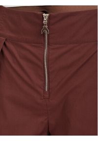 Patrizia Pepe Szorty materiałowe 2P1751/A9B9-B887 Brązowy ciemny Regular Fit. Kolor: brązowy. Materiał: bawełna #5