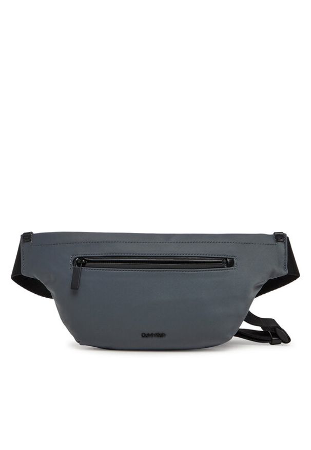 Calvin Klein Saszetka nerka Ck Ease Waistbag K50K512898 Szary. Kolor: szary. Materiał: materiał