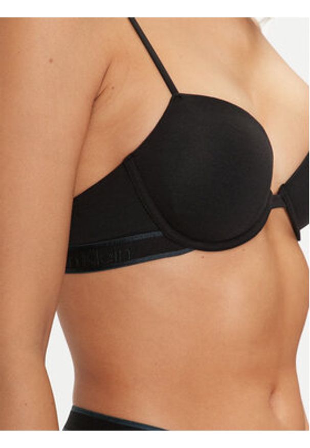 Calvin Klein Underwear Biustonosz z fiszbiną 000QF7948E Czarny. Kolor: czarny. Materiał: bawełna