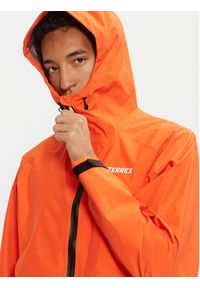 Adidas - adidas Kurtka przeciwdeszczowa TERREX XPERIOR GORE-TEX PACLITE HN2909 Pomarańczowy Regular Fit. Kolor: pomarańczowy. Materiał: syntetyk. Technologia: Gore-Tex #6