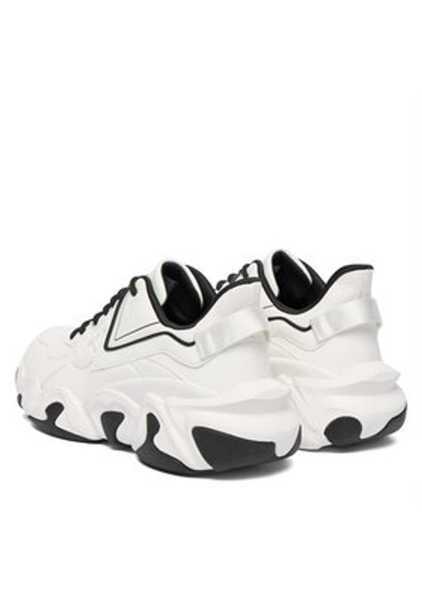 Guess Sneakersy 178415 Czarny. Kolor: biały. Materiał: skóra