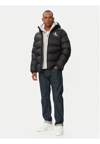 Calvin Klein Jeans Kurtka zimowa LV04RG513G Czarny Regular Fit. Kolor: czarny. Materiał: syntetyk. Sezon: zima #4