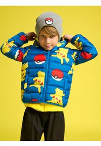 Sinsay - Kurtka pikowana Pokemon - mid blue