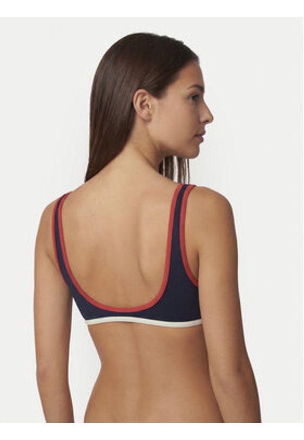TOMMY HILFIGER - Tommy Hilfiger Góra od bikini UW0UW06559 Granatowy. Kolor: niebieski. Materiał: syntetyk