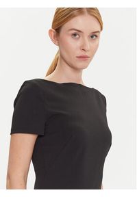 Calvin Klein Sukienka koktajlowa LV044D063G Czarny Slim Fit. Kolor: czarny. Materiał: syntetyk. Styl: wizytowy #2