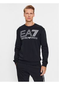 EA7 Emporio Armani Bluza 6RPM08 PJSHZ 1200 Czarny Regular Fit. Kolor: czarny. Materiał: bawełna #1
