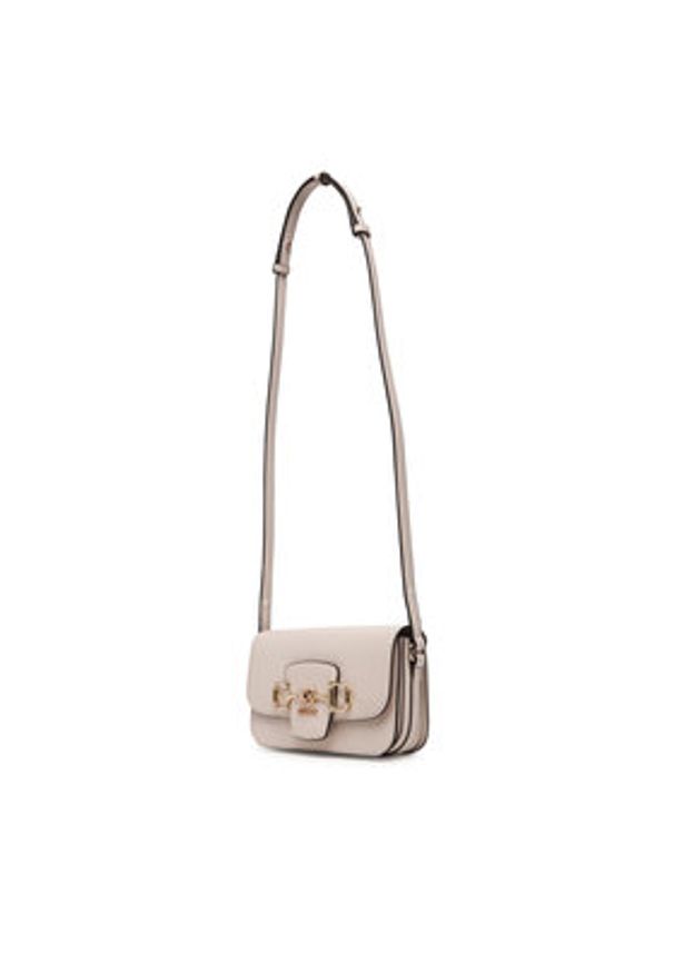 Guess Torebka Janie HWVG99 10210 Écru. Kolor: kremowy. Materiał: skórzane