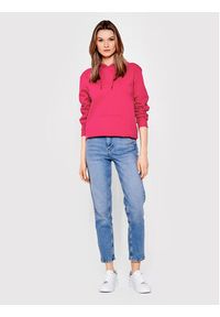 Brave Soul Bluza LSS-69CLARA Różowy Regular Fit. Kolor: różowy. Materiał: bawełna #4