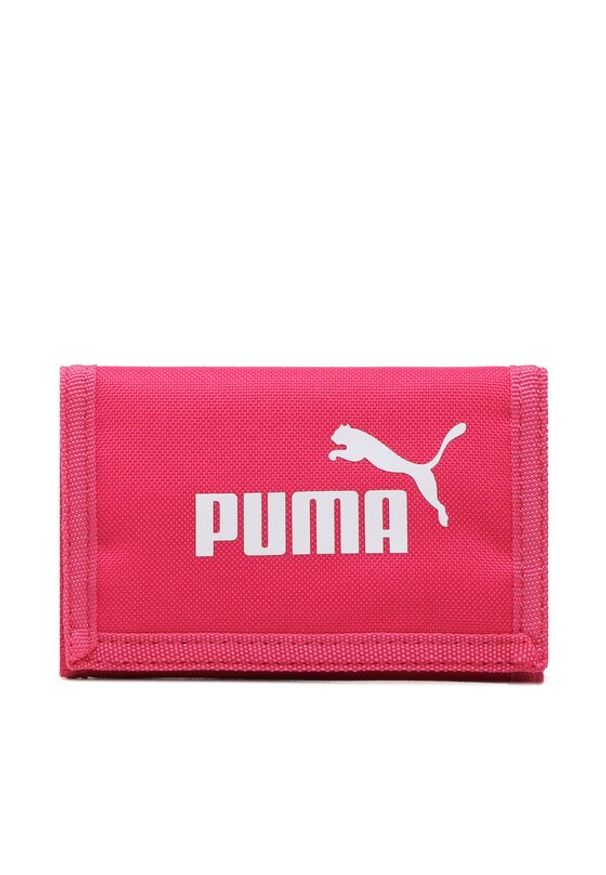 Puma Duży Portfel Damski Phase Wallet 075617 63 Różowy. Kolor: różowy. Materiał: materiał