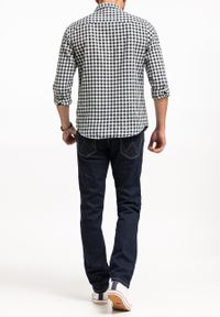 Wrangler - WRANGLER GREENSBORO MĘSKIE SPODNIE JEANSOWE JEANSY DŻINSY RINSE BLUE W15QSQX36 112142833 #4