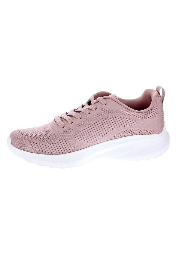 skechers - Buty damskie SKECHERS Bobs Squad Chaos Face Off. Kolor: różowy. Model: Skechers Sport. Sport: turystyka piesza