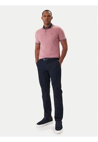 Jack & Jones Polo Paulos 12136668 Czerwony Slim Fit. Typ kołnierza: polo. Kolor: czerwony. Materiał: bawełna #4