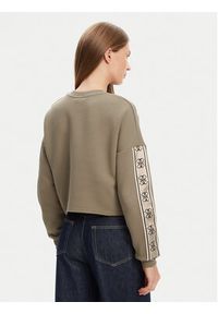 Guess Bluza V3BQ16 KB3P2 Brązowy Regular Fit. Kolor: brązowy. Materiał: bawełna