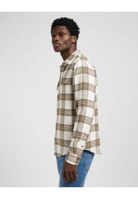 Lee - MESKA KOSZULA LEE CLEAN WESTERN SHIRT ECRU OCHRE PLAI 112371319 #5