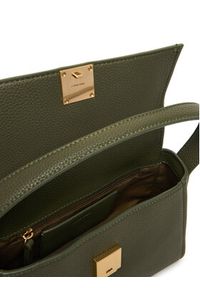 Calvin Klein Torebka Emblem Hw Pebble Shoulder Bag 25 LV04F3425G Zielony. Kolor: zielony. Materiał: skórzane #4