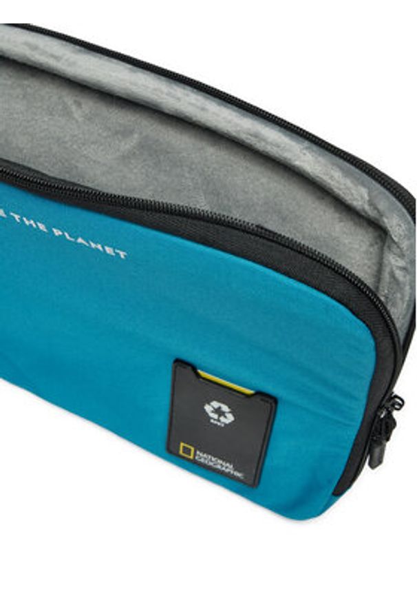 National Geographic Etui na laptopa Ocean N20904.40 Niebieski. Kolor: niebieski. Materiał: materiał