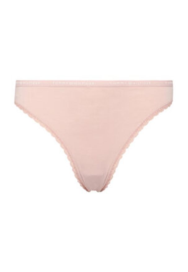 TOMMY HILFIGER - Tommy Hilfiger Komplet stringów UW0UW05954 Kolorowy. Materiał: bawełna. Wzór: kolorowy