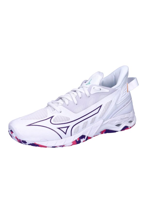 Damskie buty halowe Mizuno Wave Mirage. Kolor: biały. Model: Mizuno Wave. Sport: piłka ręczna