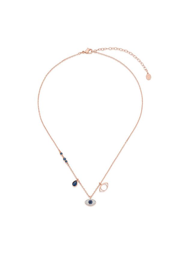 Swarovski Naszyjnik Symbolica 5736984 Różowe złoto. Materiał: metalowe. Kolor: różowy, złoty, wielokolorowy