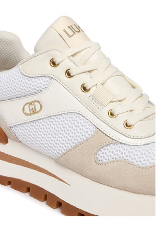 Liu Jo Sneakersy Amazing 38 BA6029 PX027 Écru. Materiał: zamsz, skóra