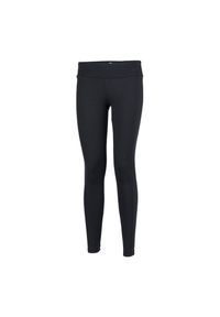 Joma - Legginsy Damskie Rzeźbione. Kolor: czarny. Sport: turystyka piesza