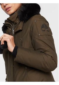 Moose Knuckles Kurtka puchowa Original Stirling MK2003LP Zielony Regular Fit. Kolor: zielony. Materiał: bawełna #6