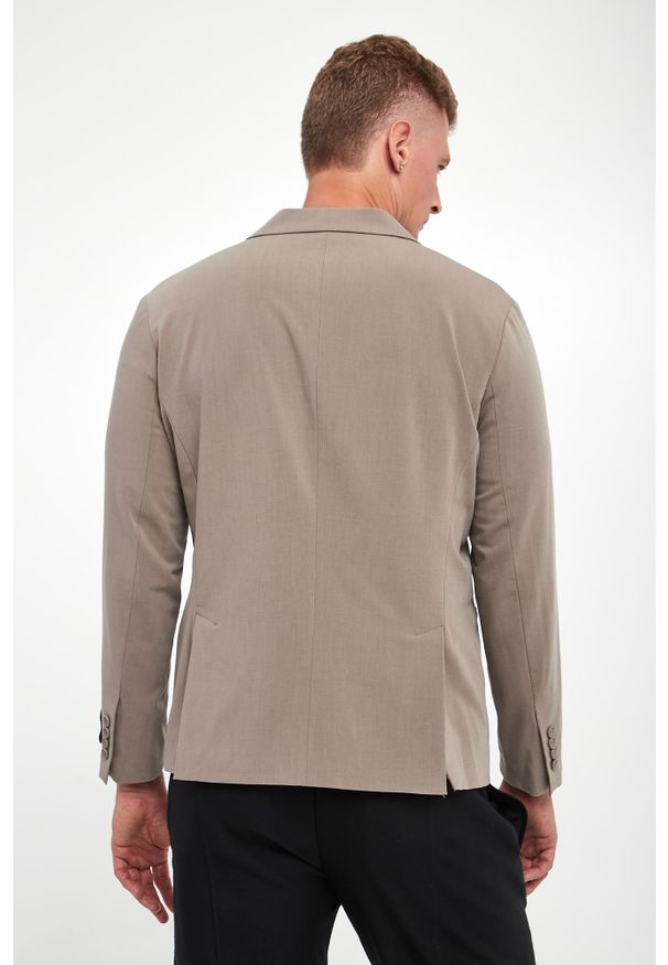 Armani Exchange - Marynarka męska z wełną ARMANI EXCHANGE. Materiał: wełna
