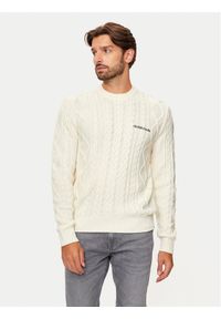 Guess Jeans Sweter M4BR34 Z3HN2 Écru Regular Fit. Materiał: wełna, syntetyk #1