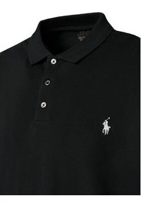 Polo Ralph Lauren Polo 710941439038 Czarny Custom Slim Fit. Typ kołnierza: polo. Kolor: czarny. Materiał: bawełna #6