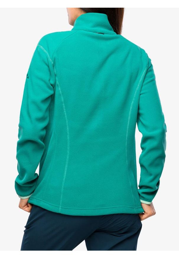 Bluza polarowa damska Vaude Rosemoor Fleece Jacket II. Kolor: zielony. Materiał: polar