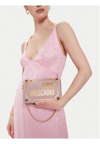 Love Moschino - LOVE MOSCHINO Torebka JC4353PP0IK1160A Różowy. Kolor: różowy. Materiał: skórzane