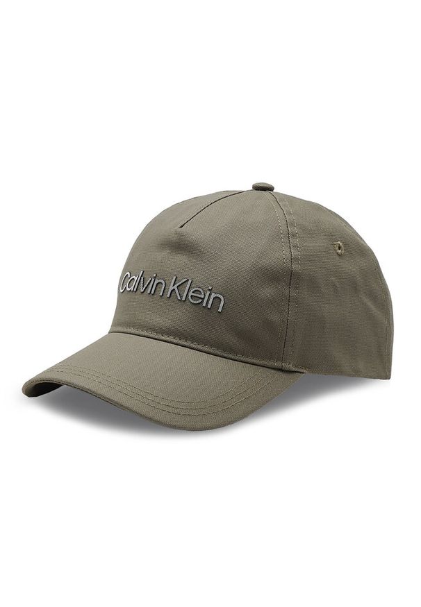 Czapka z daszkiem Calvin Klein. Kolor: zielony