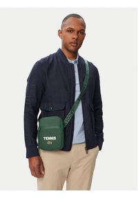 Lacoste Saszetka NH5289TX Zielony. Kolor: zielony. Materiał: skóra #1