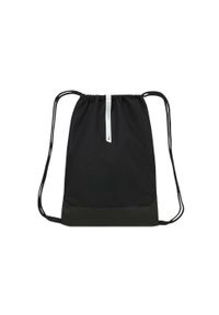 Torba sportowa unisex Nike Academy Gymsack pojemność 18 L. Kolor: czarny