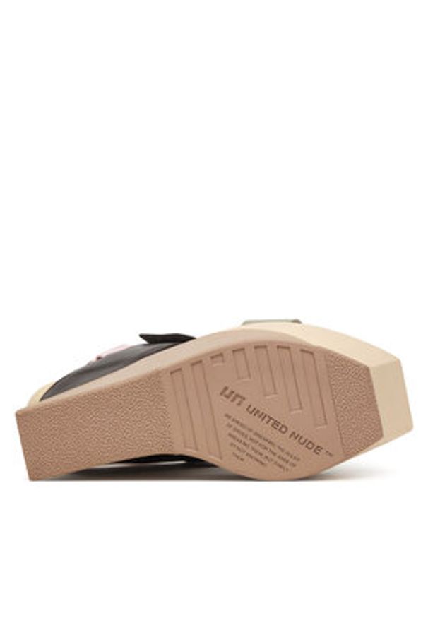 United Nude Sandały Delta Wedge Sandal 1041345616 Kolorowy. Materiał: skóra. Wzór: kolorowy