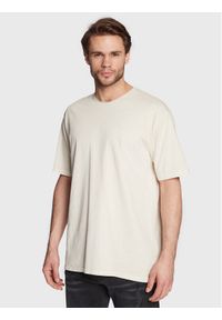 LTB T-Shirt Mikolo 84025 6089 Beżowy Regular Fit. Kolor: beżowy. Materiał: bawełna