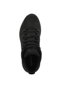 Buty trekkingowe męskie Timberland Euro Sprint Trekker. Zapięcie: sznurówki. Kolor: czarny. Materiał: materiał, skóra. Szerokość cholewki: normalna. Sport: bieganie