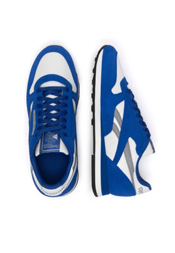 Reebok Sneakersy Classic Leather 100201128 Niebieski. Kolor: niebieski. Materiał: materiał. Model: Reebok Classic