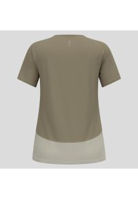 Koszulka do biegania damska Odlo X-Alp Trail T-Shirt Crew Neck S/S. Kolor: beżowy