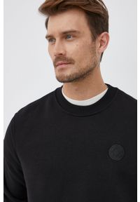 Liu Jo Bluza M221P203TEAMSWEAT męska kolor czarny gładka. Okazja: na co dzień. Kolor: czarny. Wzór: gładki. Styl: casual #3