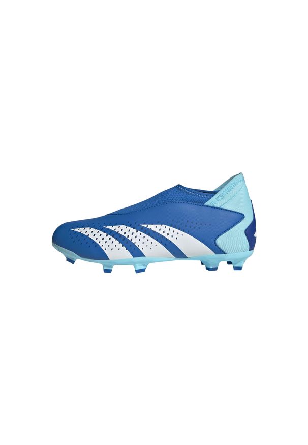 Buty Piłkarskie Adidas Sport Predator Accuracy.3 Ll Fg J Dzieci. Kolor: niebieski. Materiał: syntetyk. Sport: piłka nożna