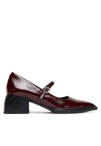 Vagabond Shoemakers Czółenka Vivian 5553-060-38 Bordowy. Kolor: czerwony. Materiał: skóra, lakier