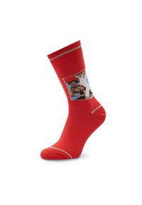 Stereo Socks Skarpety wysokie unisex Wet Nightmare Czerwony. Kolor: czerwony. Materiał: materiał, bawełna