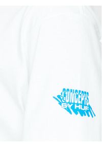 HUF T-Shirt MARVEL Web Of TS02062 Biały Regular Fit. Kolor: biały. Materiał: bawełna. Wzór: motyw z bajki