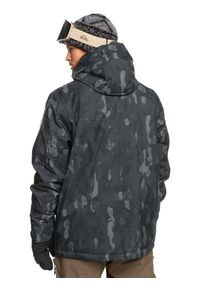 Quiksilver - Kurtka śnieżna dla Mężczyzn MISSION Czarny. Kolor: czarny. Materiał: poliester, materiał. Sezon: zima. Sport: narciarstwo